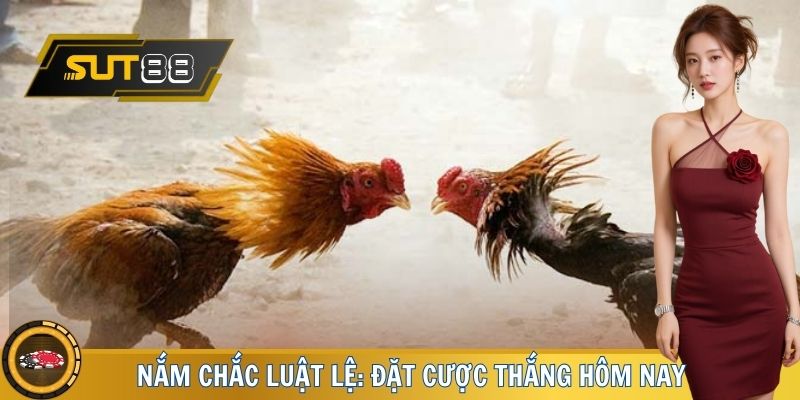 Nắm chắc luật lệ: Bí quyết đặt cược thắng đá gà Thomo hôm nay 