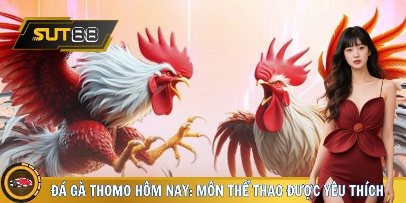 Đá gà thomo hôm nay: Môn thể thao giải trí được yêu thích