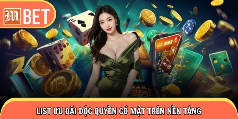 Danh sách ưu đãi dành cho mọi đối tượng